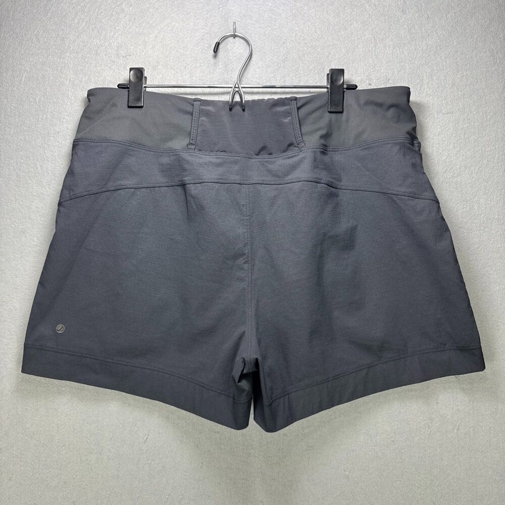 CRZ Yoga Shorts Stretch Woven Black Athleisure Women's Size XL Gym Yoga - Picture 2 of 11